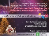 Prekybininkai, suskubkite!